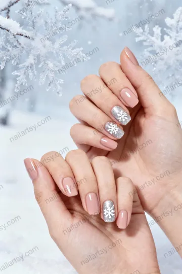 Winter Nail Design #858 Image