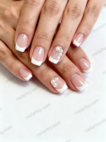 Pearl Nail Design #929 Image