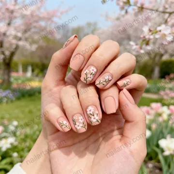Squoval Nail Design #971 Image