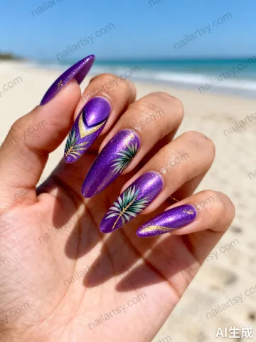 Cat Eye Nail Design #254 Image