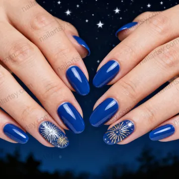 New Year Nail Design #851 Image