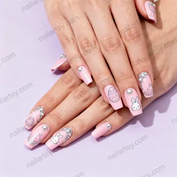 Pearl Nail Design #505 Image