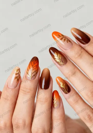 Ombre Nail Design #1070 Image