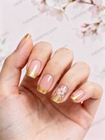 Round Nail Design #581 Image