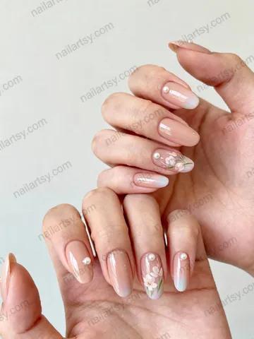 Dip Powder Nail Design #1003 Image