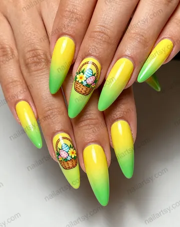 Ombre Nail Design #1124 Image