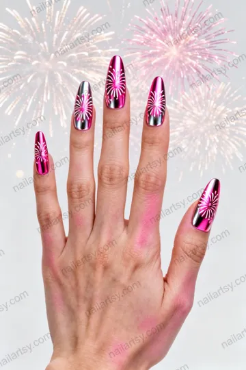 New Year Nail Design #750 Image