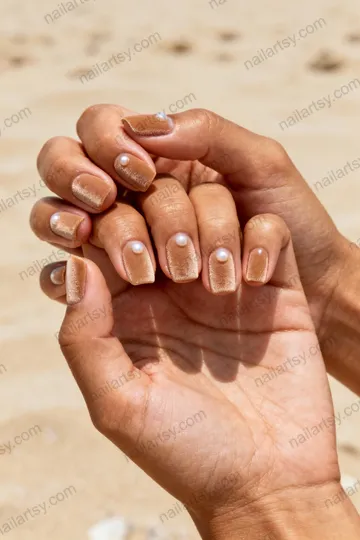 Velvet Nail Design #74 Image