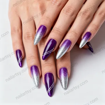 Purple Nail Design #651 Image