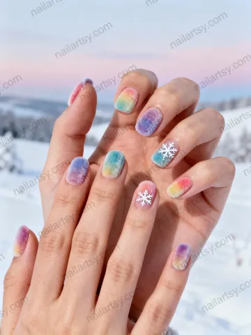 Velvet Nail Design #276 Image