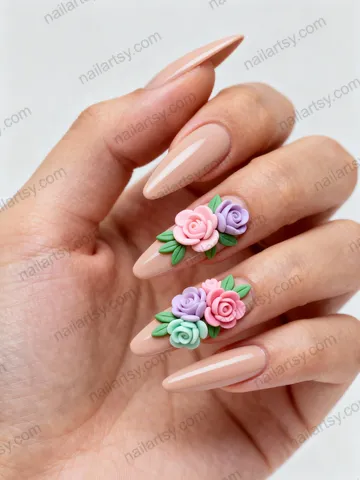 3D Nail Design #682 Image