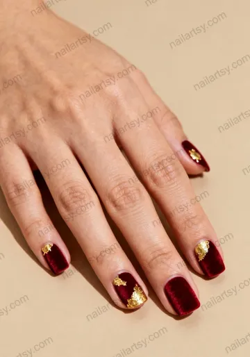 Squoval Nail Design #1089 Image