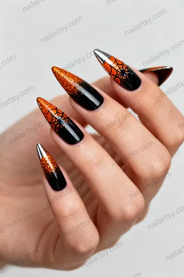 Chrome Nail Design #798 Image