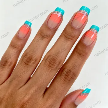 Glitter Nail Design #110 Image
