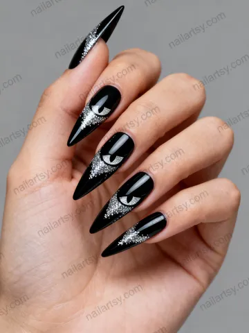Cat Eye Nail Design #480 Image