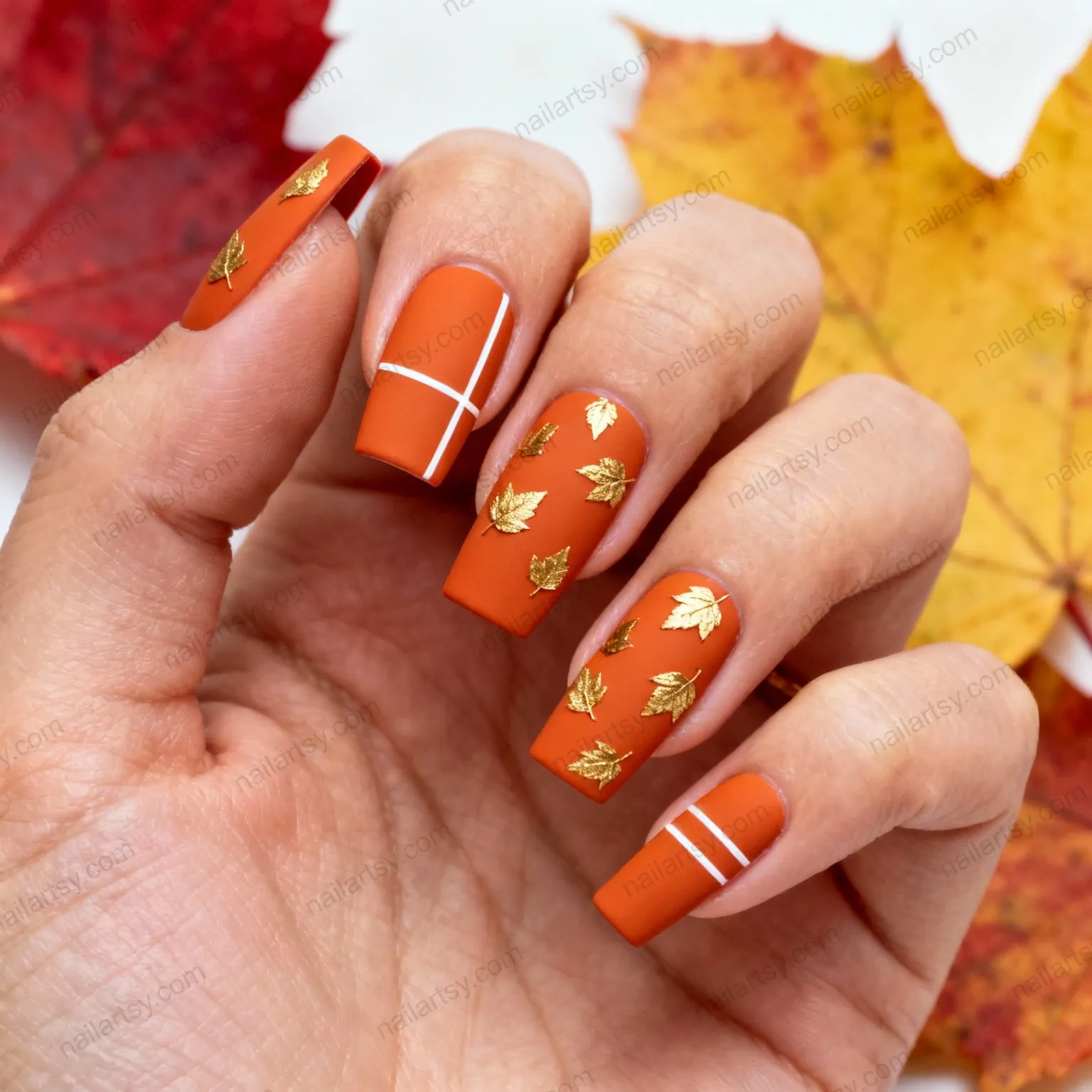 2025 Autumn Nail Design #3