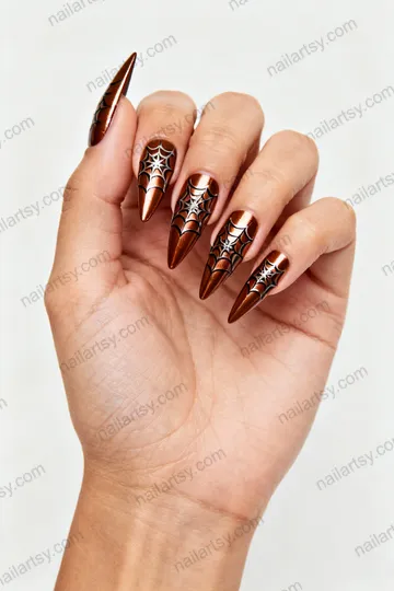Brown Nail Design #88 Image