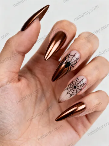 Brown Nail Design #78 Image