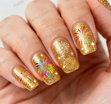 Press On Nail Design #1068 Image