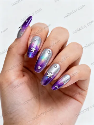 Aurora Nail Design #709 Image