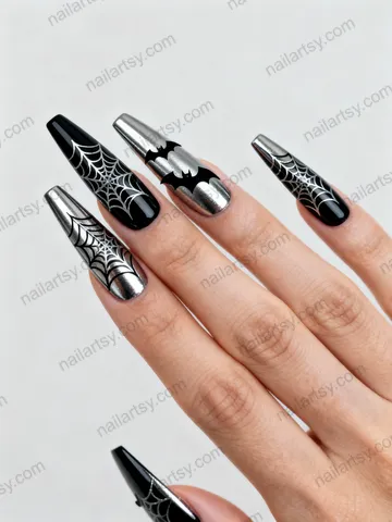 Chrome Nail Design #808 Image