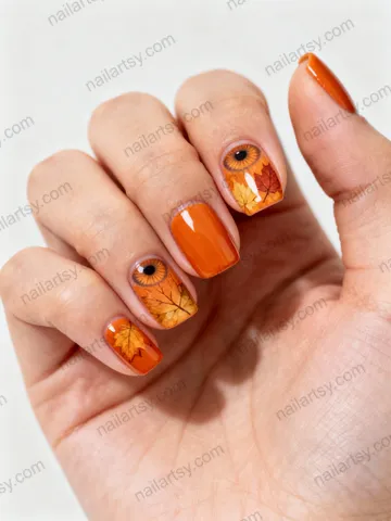 Autumn Nail Design #724 Image