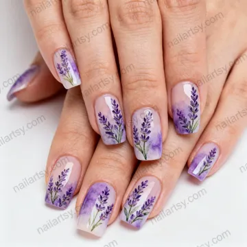 Squoval Nail Design #779 Image