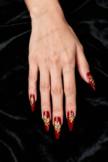 New Year Nail Design #875 Image