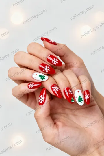 Christmas Nail Design #1050 Image
