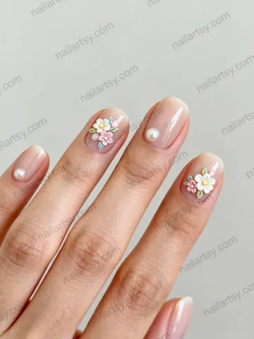 Pearl Nail Design #184 Image