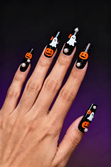 Pearl Nail Design #933 Image