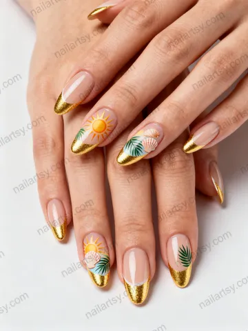 French Nail Design #490 Image