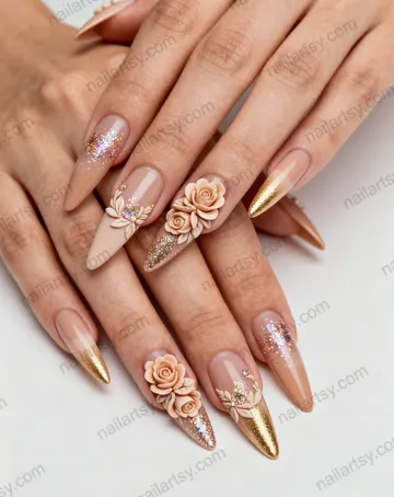 Acrylic Nail Design #1091 Image