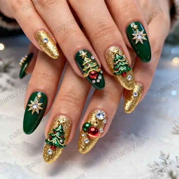 Christmas Nail Design #686 Image