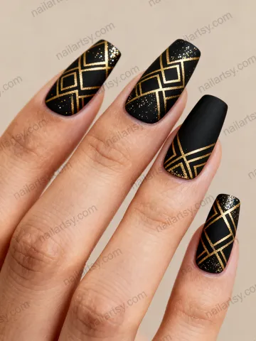 Coffin Nail Design #1036 Image