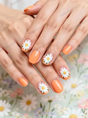 Floral Nail Design #199 Image