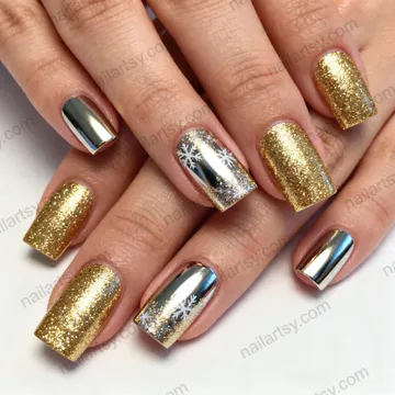 Square Nail Design #844 Image