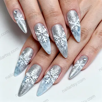 Floral Nail Design #787 Image