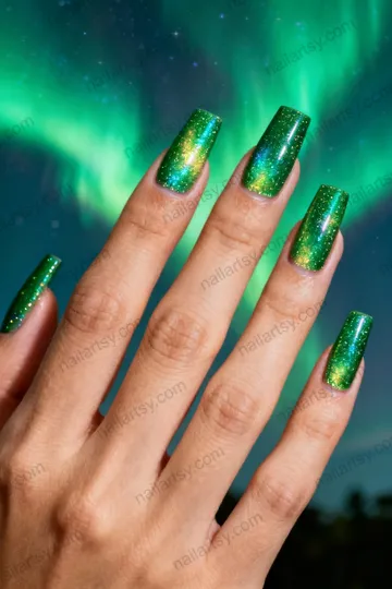 Aurora Nail Design #597 Image