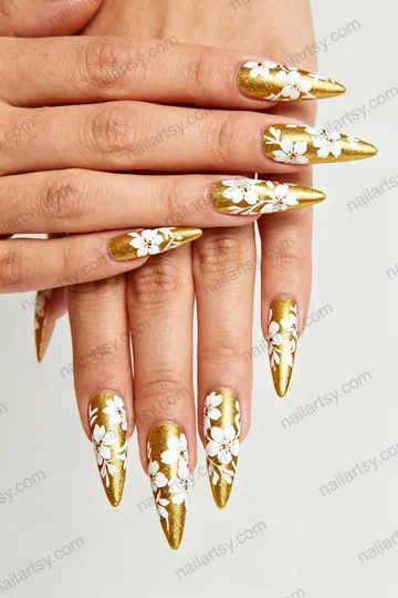 Chrome Nail Design #762 Image