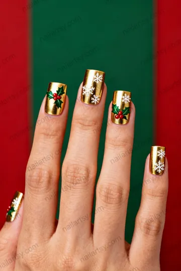 Christmas Nail Design #599 Image