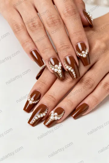 Pearl Nail Design #83 Image