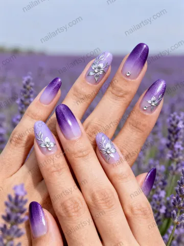 Purple Nail Design #265 Image