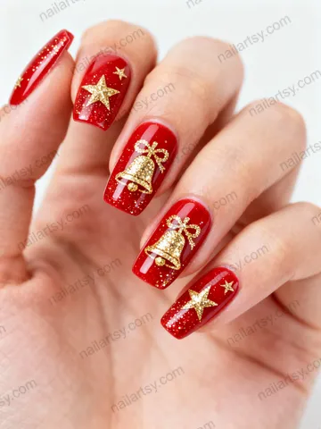 Christmas Nail Design #639 Image