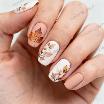 Autumn Nail Design #773 Image