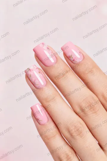 Pink Nail Design #596 Image