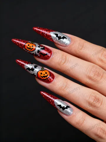 Glitter Nail Design #839 Image