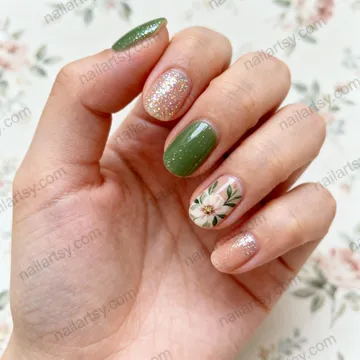 Glitter Nail Design #96 Image