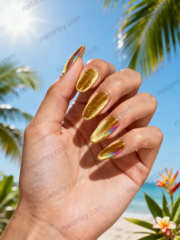 Oval Nail Design #949 Image