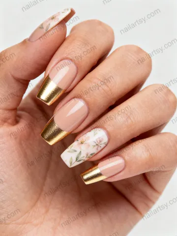 Chrome Nail Design #767 Image